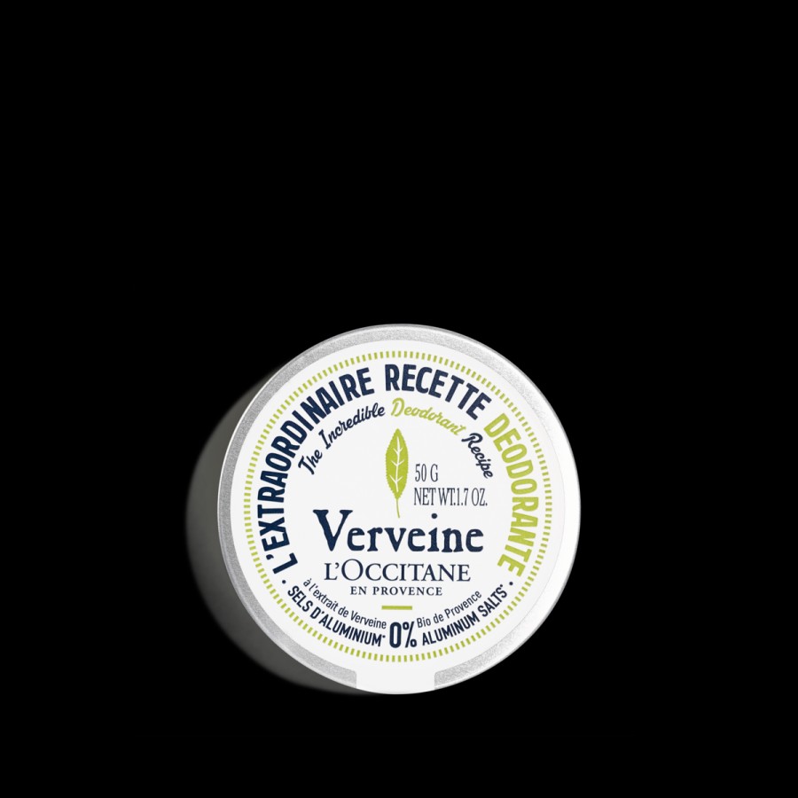 L'OCCITANE Baume Deodorant Verveine 50G | Soins Corps Format Voyage