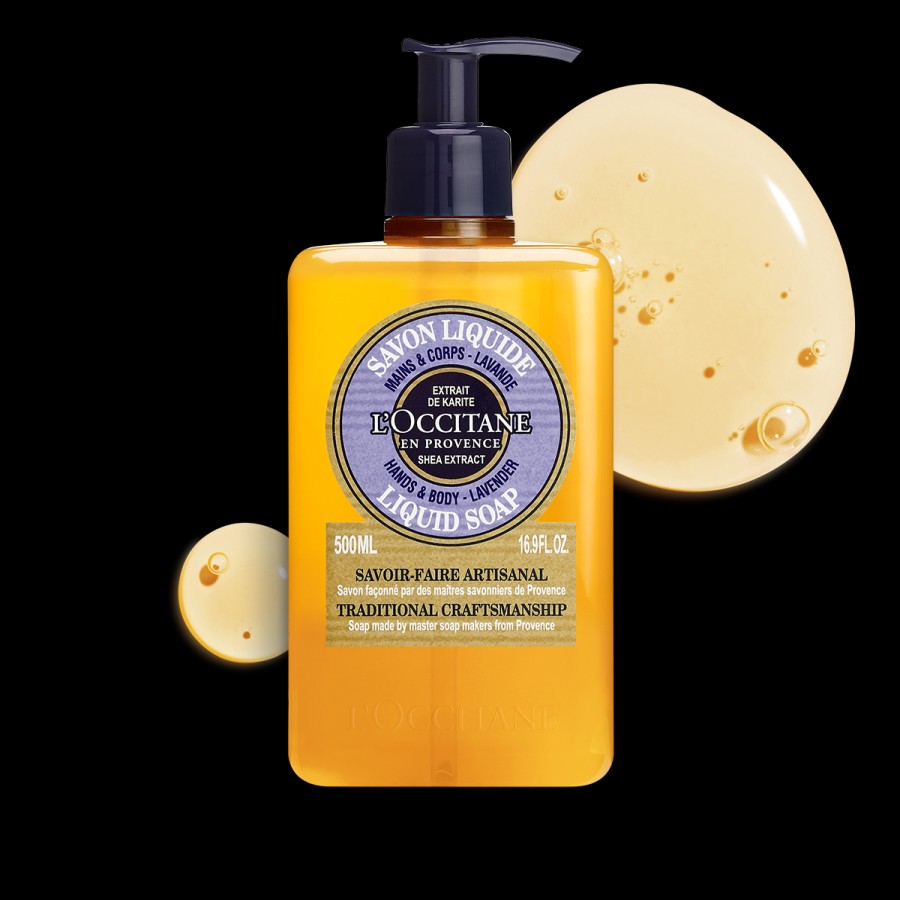 L'OCCITANE Savon Liquide Mains & Corps Lavande - Karite | Savon Pour Les Mains