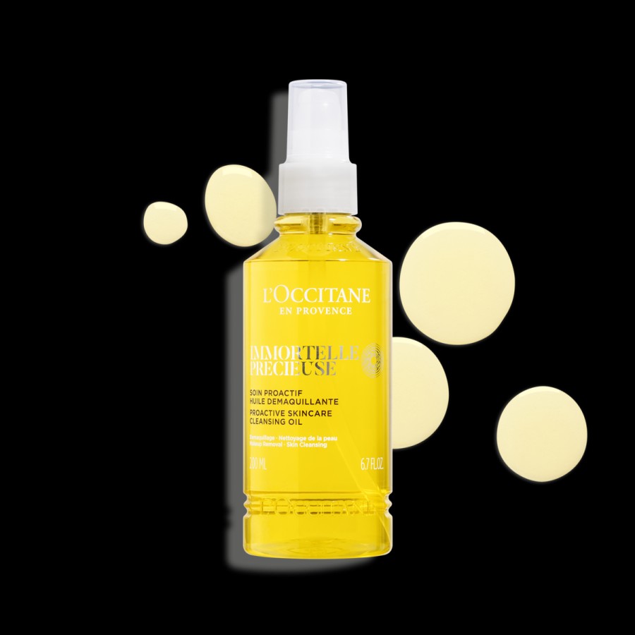 L'OCCITANE Huile Demaquillante Immortelle Precieuse 200Ml | Demaquillant