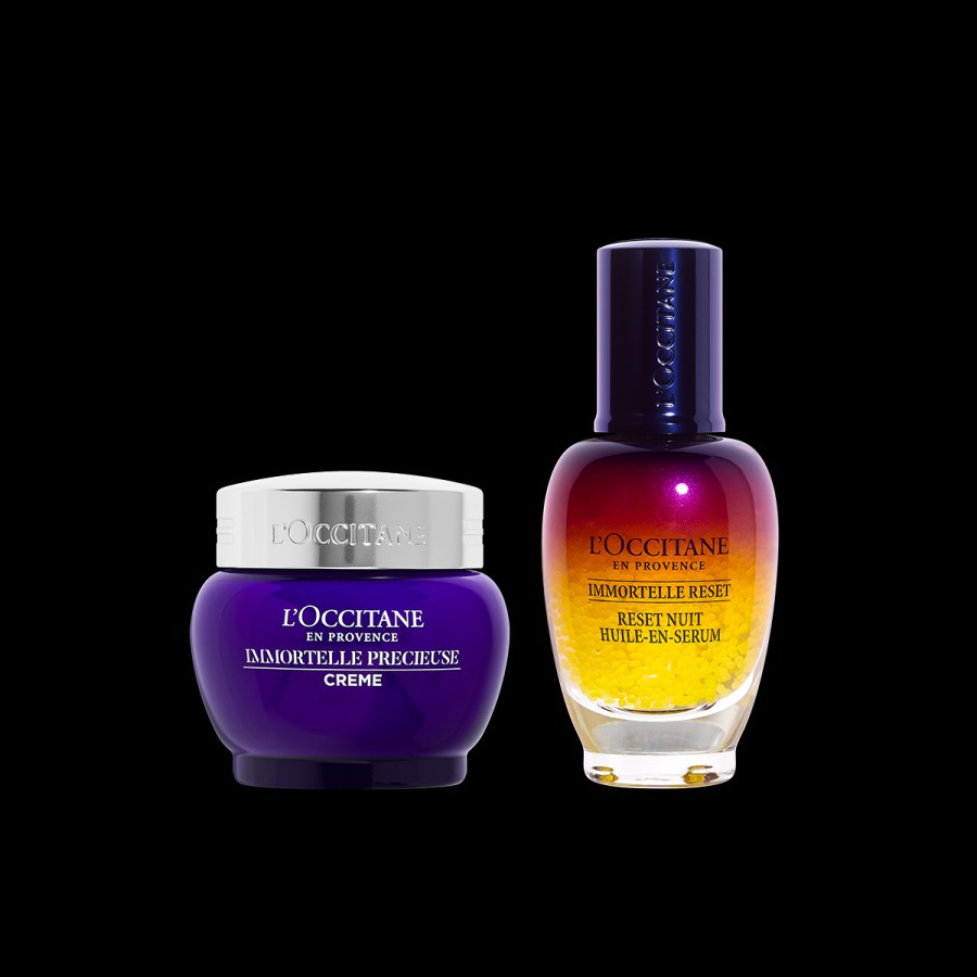 L'OCCITANE Duo Precieuse - Reset | Tous Les Soins Visage