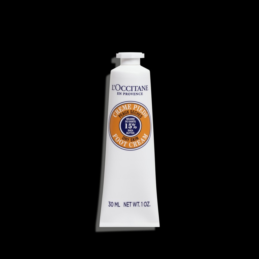 L'OCCITANE Creme Pieds Karite 30 Ml | Soins Corps Format Voyage