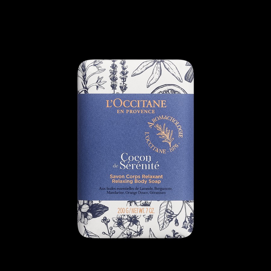 L'OCCITANE Savon Corps Relaxant Cocon De Serenite 200 G | Savon Pour Les Mains