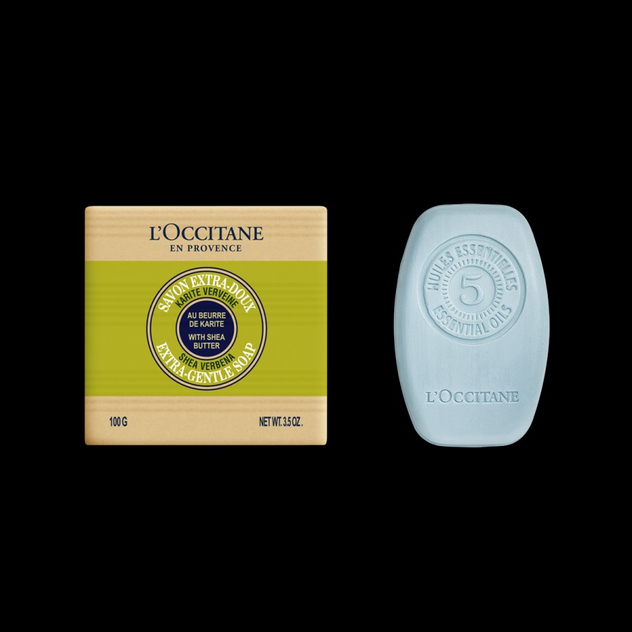 L'OCCITANE Duo Savon Verveine Et Shampoing Solide Purifiant | Soins Mains Format Voyage