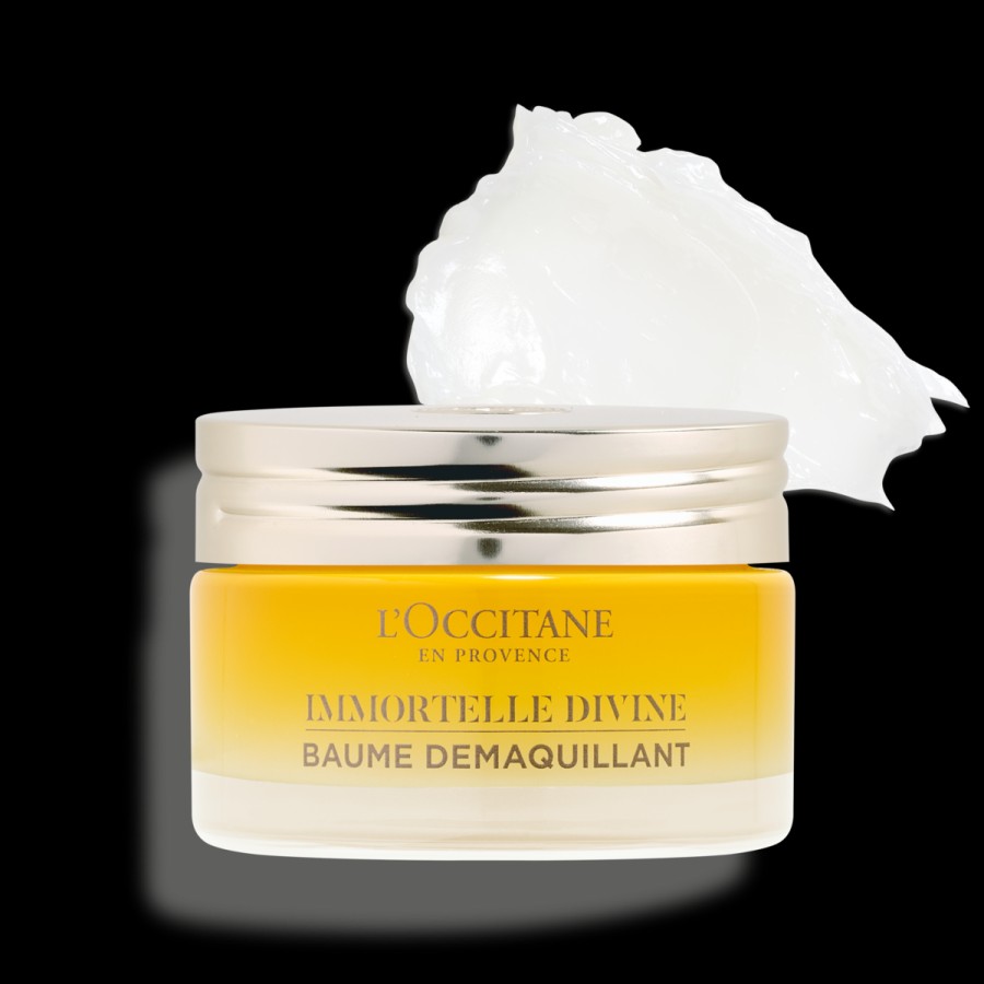 L'OCCITANE Baume Demaquillant Immortelle Divine 60G | Nettoyant Visage & Tonique