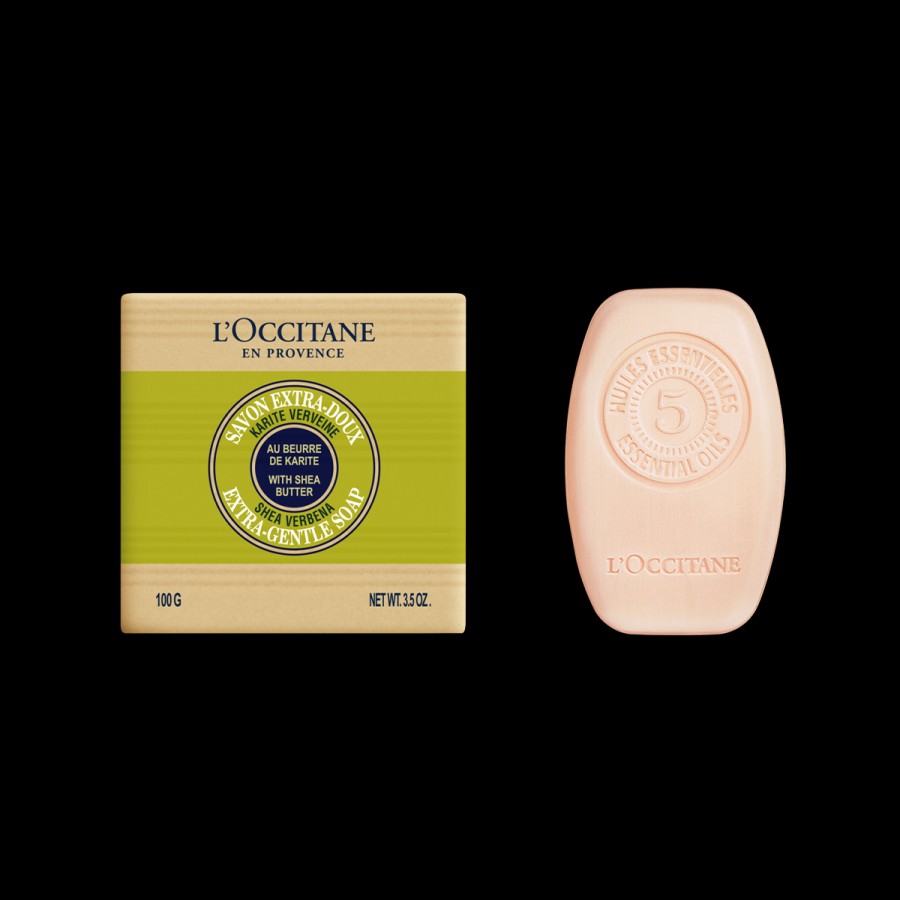 L'OCCITANE Duo Savon Verveine Et Shampoing Solide Reparation | Soins Mains Format Voyage