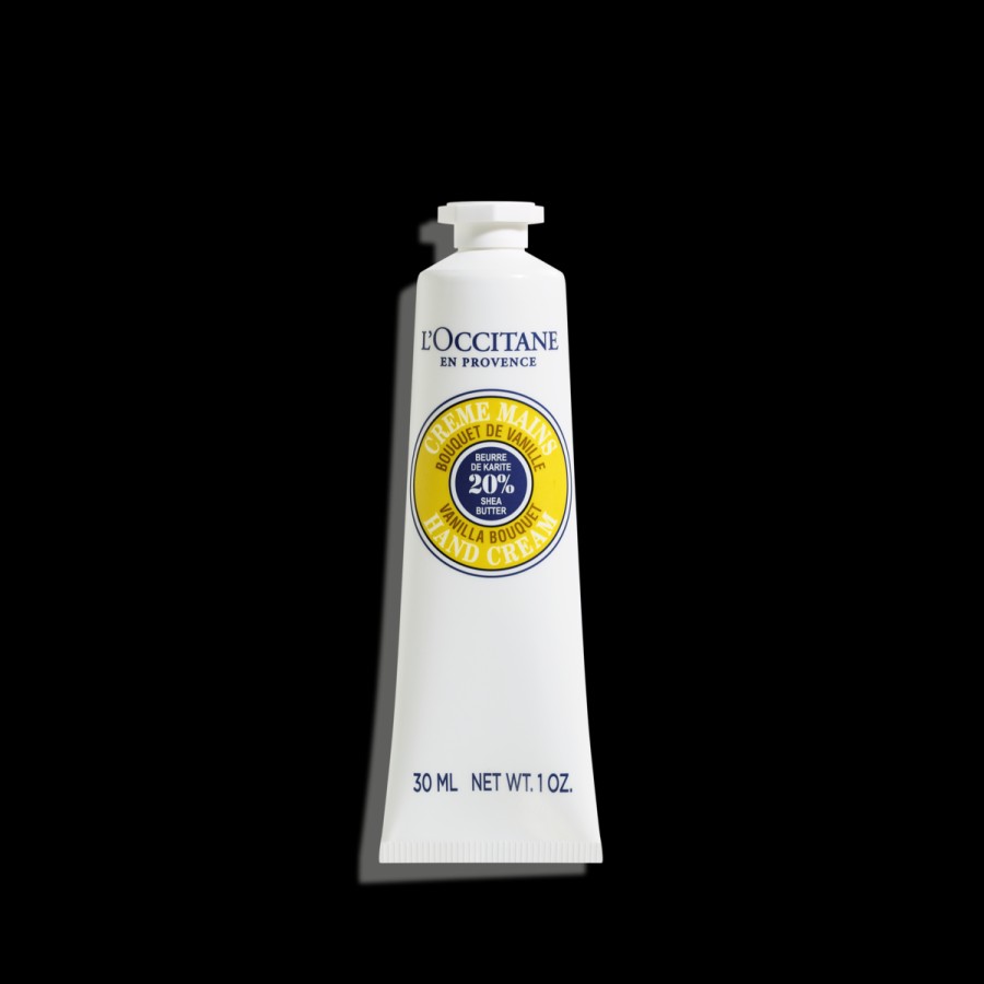 L'OCCITANE Creme Mains Vanille Karite 30 Ml | Soins Mains Format Voyage