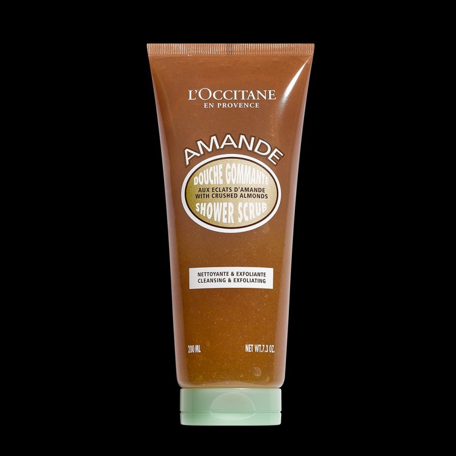 L'OCCITANE Douche Gommante Aux Eclats D'Amande 200Ml | Gommage Corps