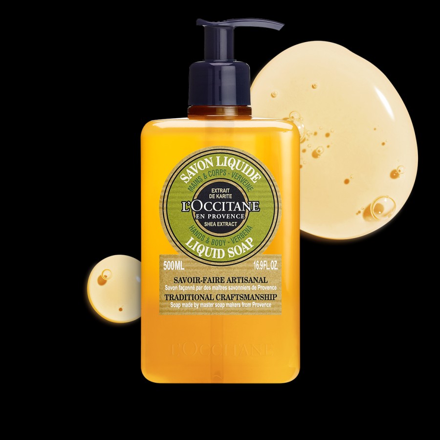 L'OCCITANE Savon Liquide Mains & Corps Karite Verveine 500Ml | Tous Les Soins Mains