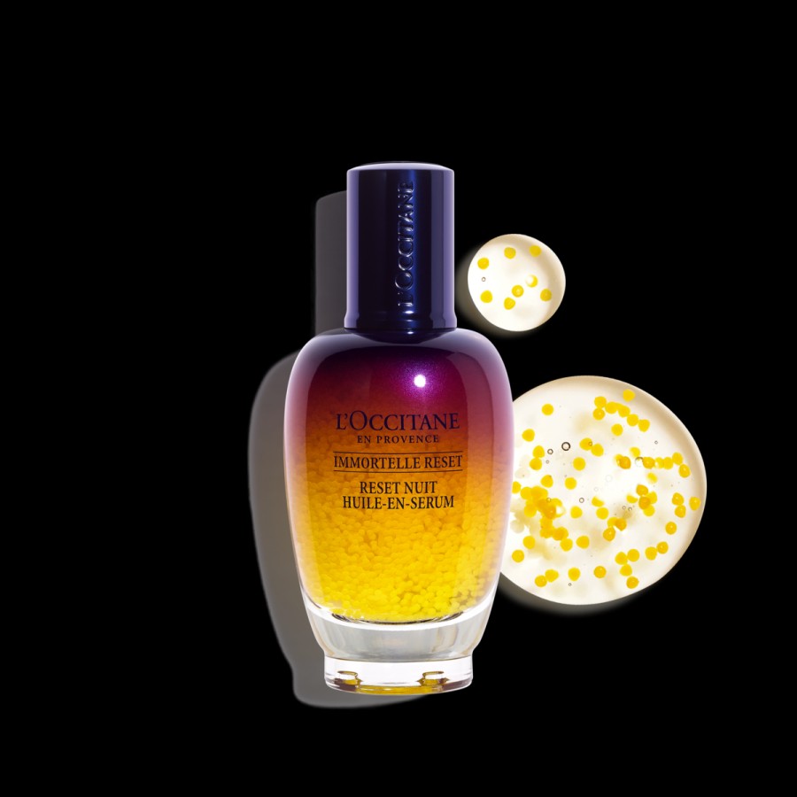 L'OCCITANE Reset Nuit Huile-En-Serum Immortelle Reset 50Ml | Tous Les Soins Visage